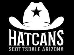 HatCans - Western / Cowboy Hat Boxes Logo