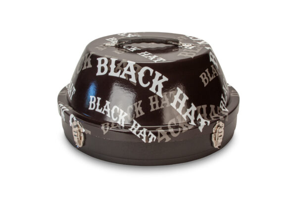 Western Hat Box Black