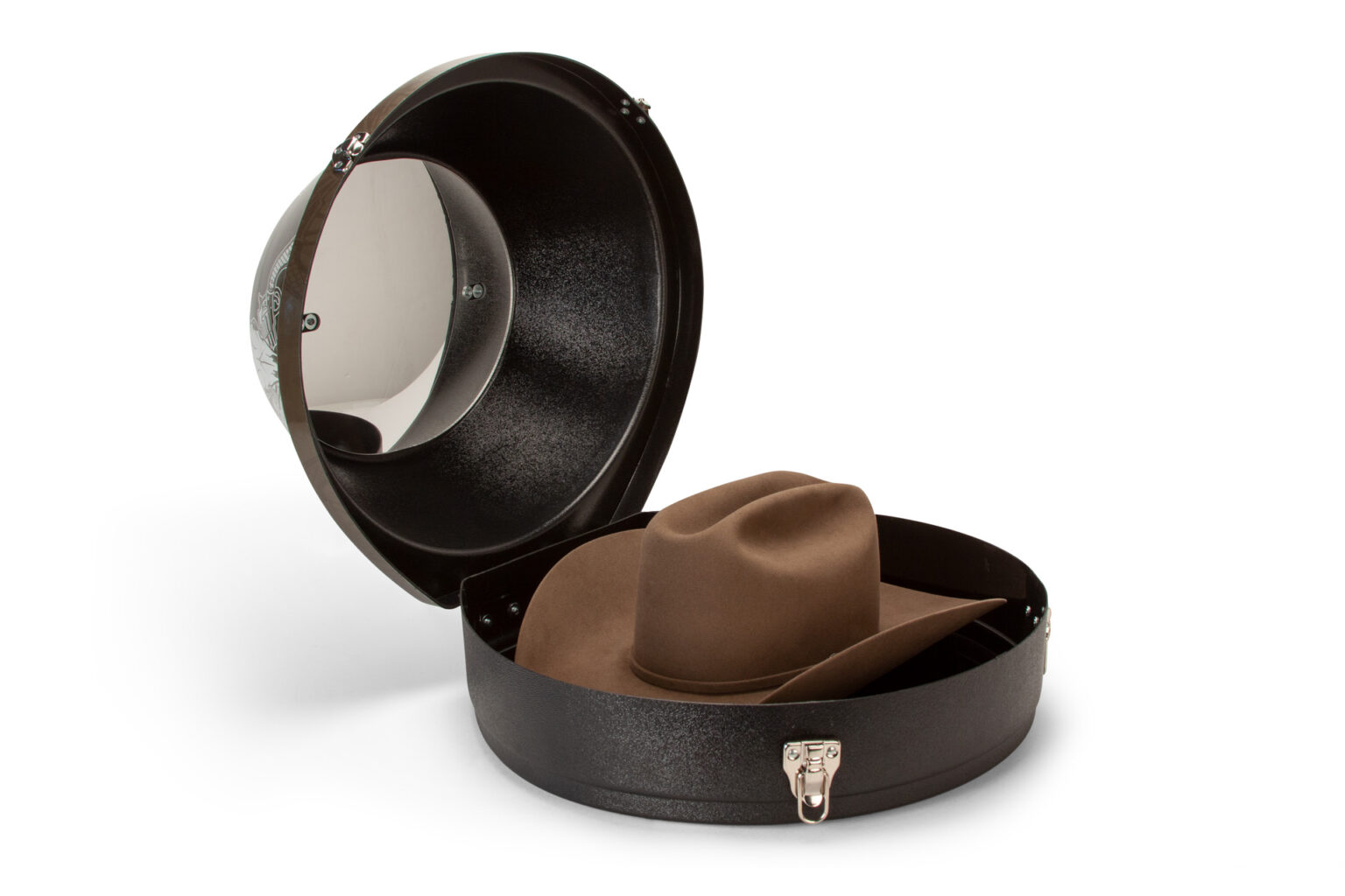 Custom Hat Can | HatCans - Western / Cowboy Hat Boxes